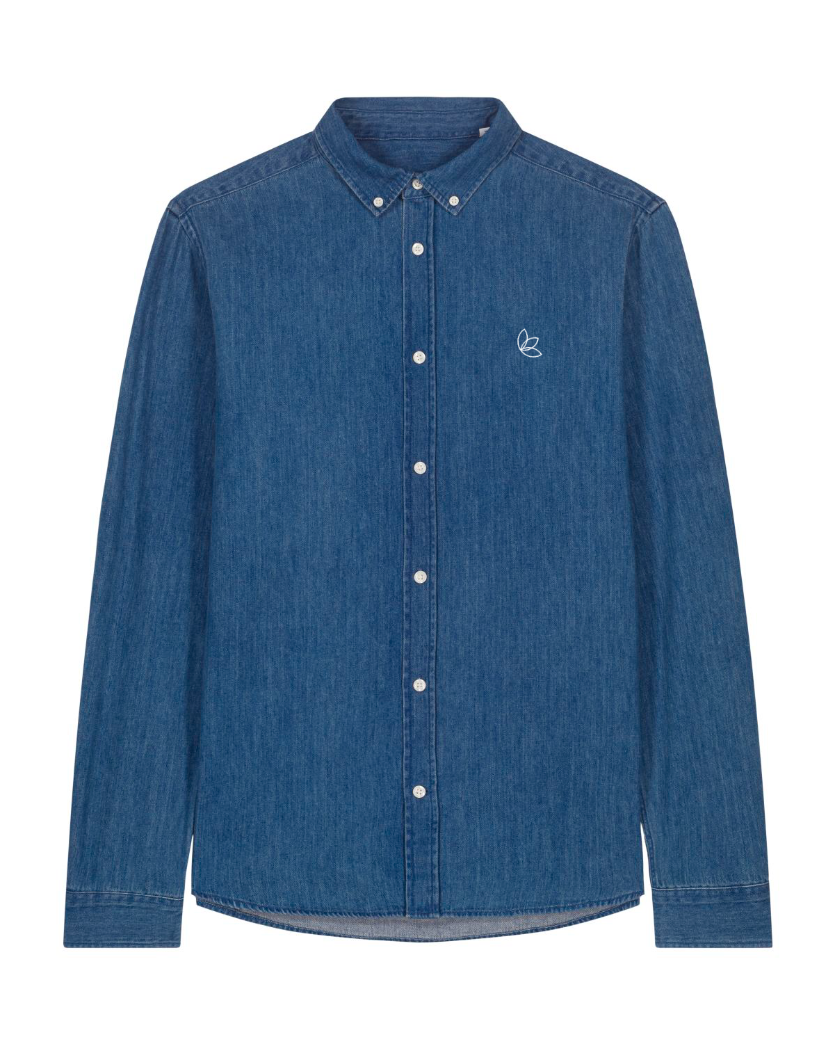 Stanley Denim Shirt (Herren Jeanshemd) Dunkelblau