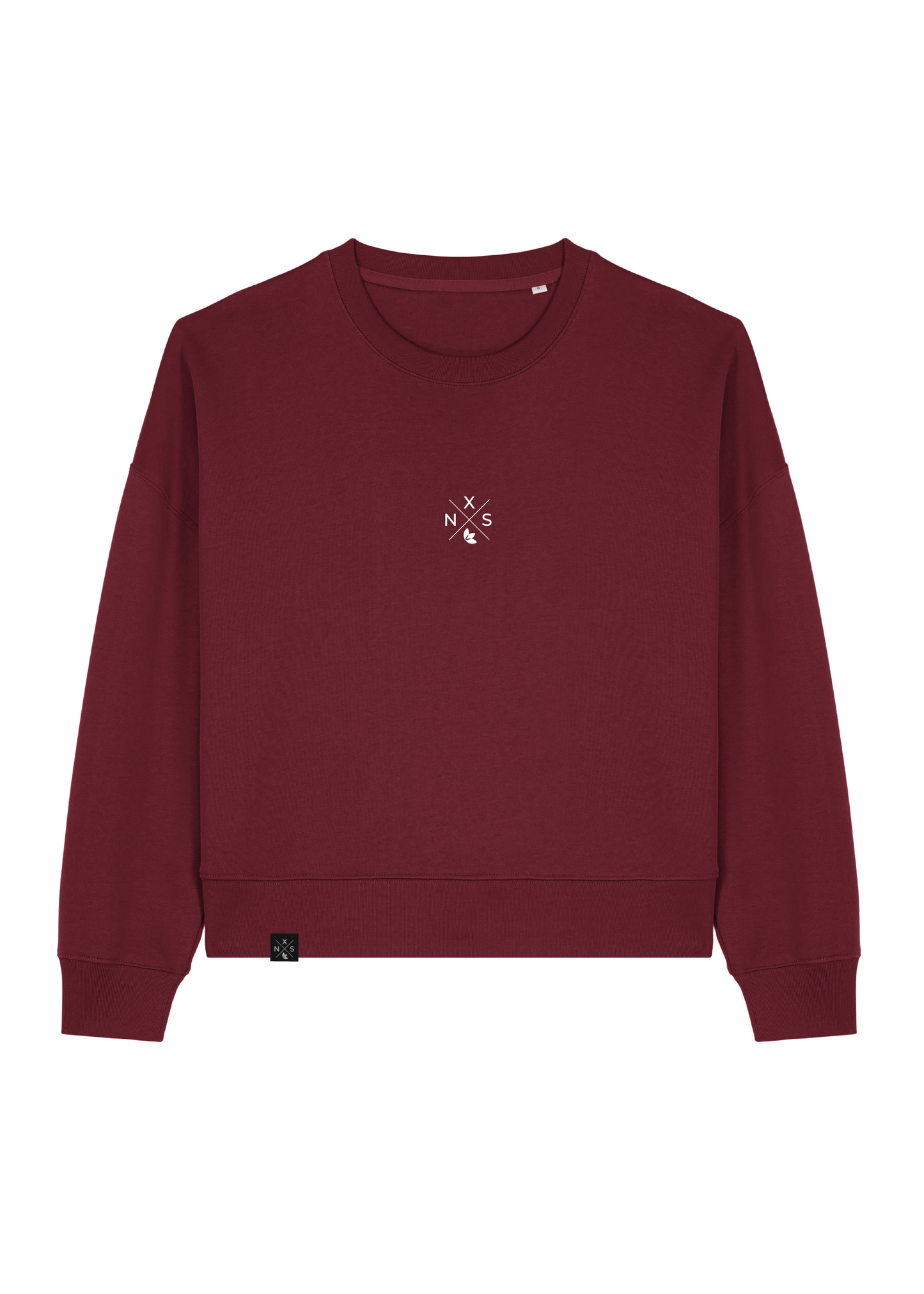 Stella Alma Lifestyle (Damen-Crewneck-Sweatshirt) Burgundy