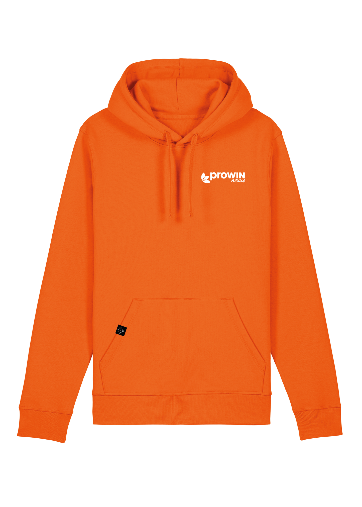 Drummer 2.0 (Unisex Mid-Light Hoodie-Sweatshirt) Bright Orange