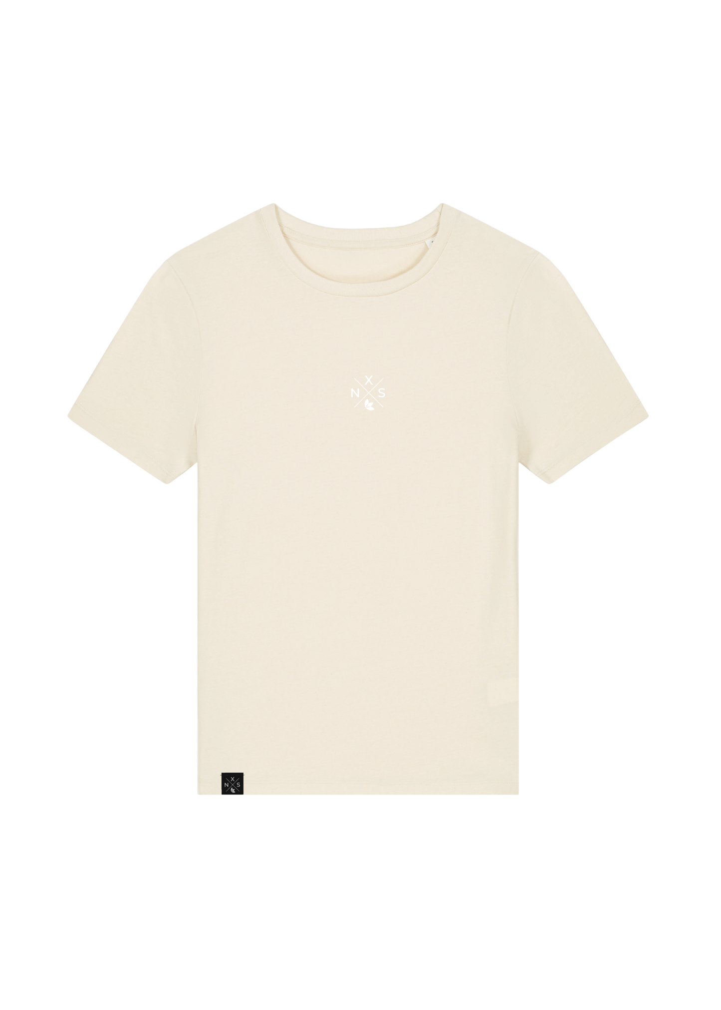 Stella Ella Lifestyle (Damen Fitted-T-Shirt) Natural Raw