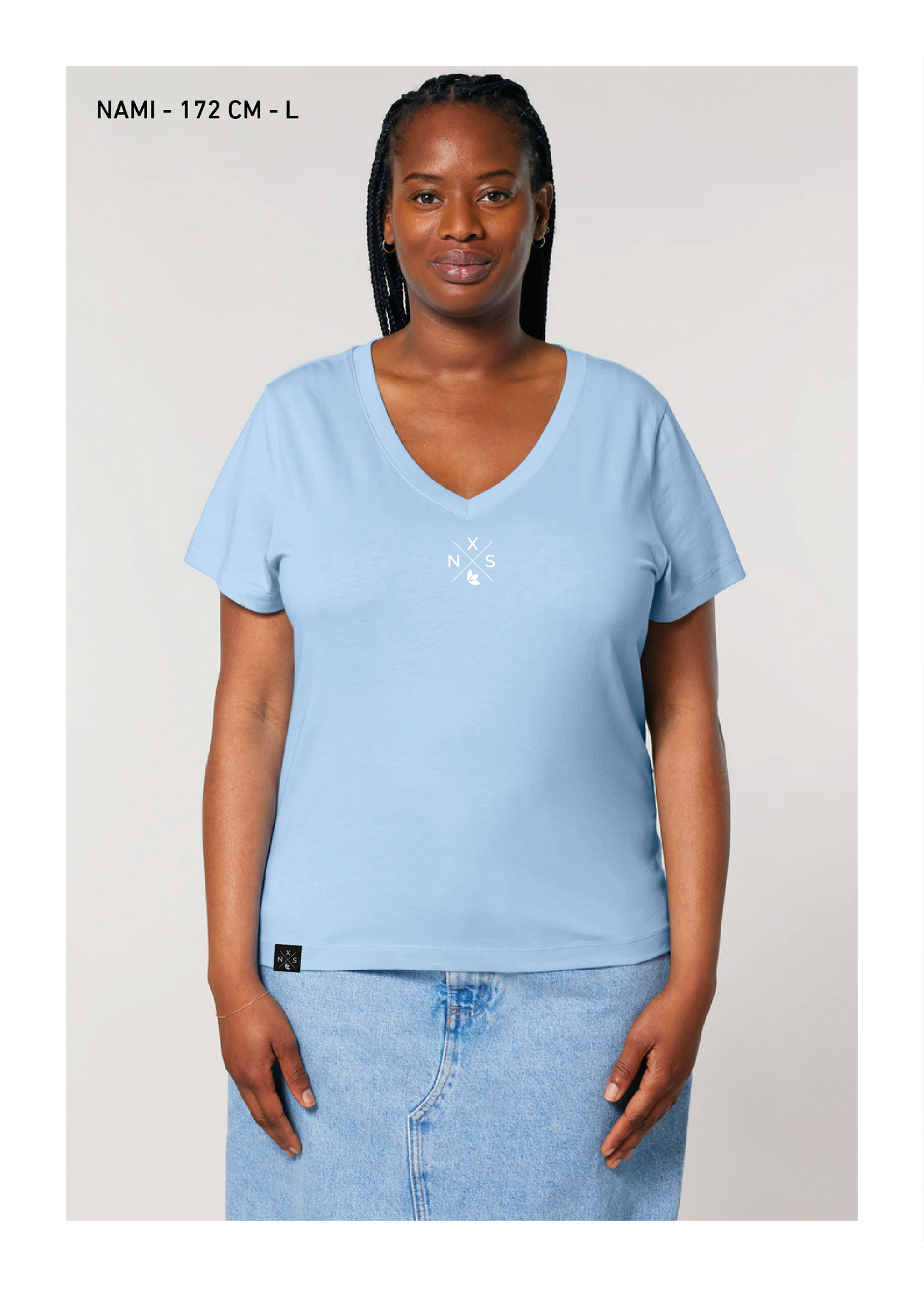 Stella Isla Lifestyle (Damen V-Neck T-Shirt) Cotton Pink