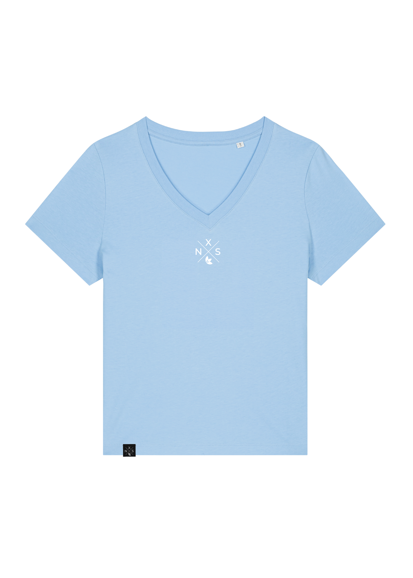 Stella Isla Lifestyle (Damen V-Neck T-Shirt) Blue Soul