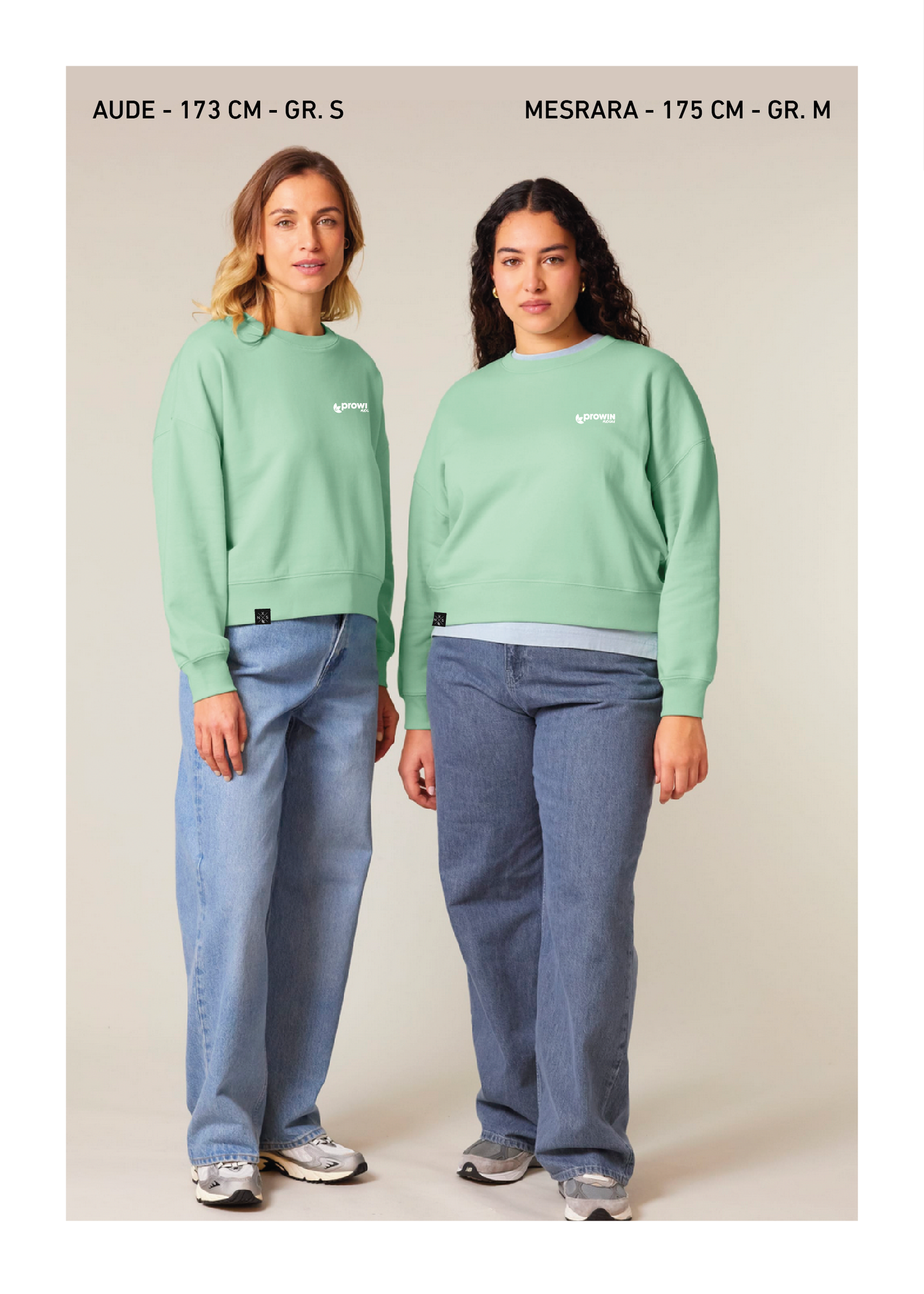 Stella Alma (Damen-Crewneck-Sweatshirt) White