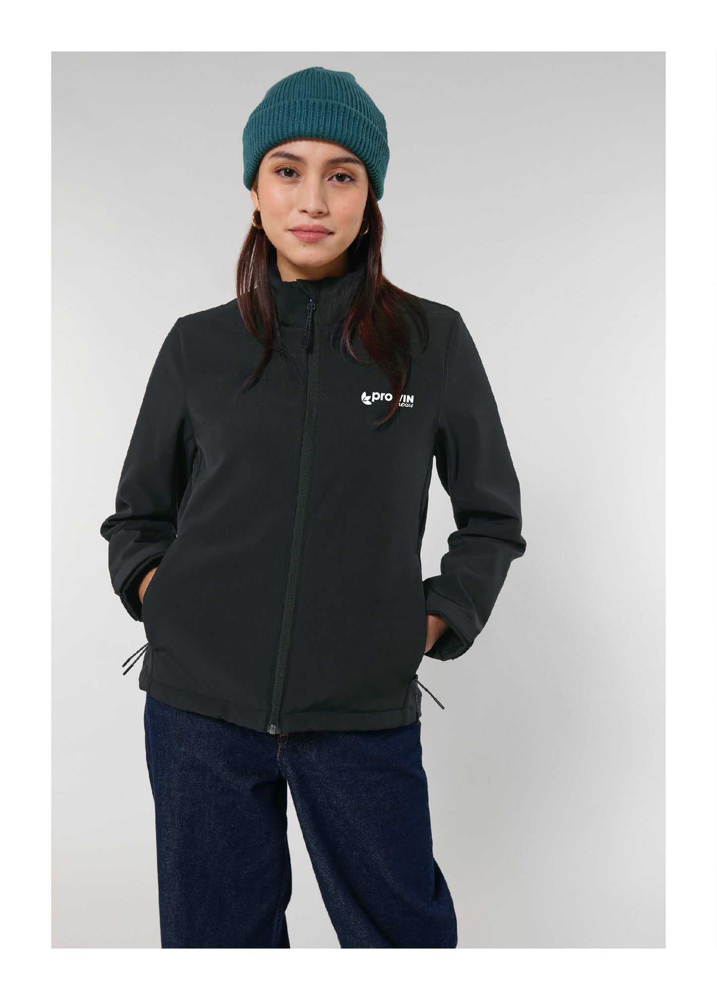 proWIN nexus Damen Softshell Jacke (ohne Kapuze)