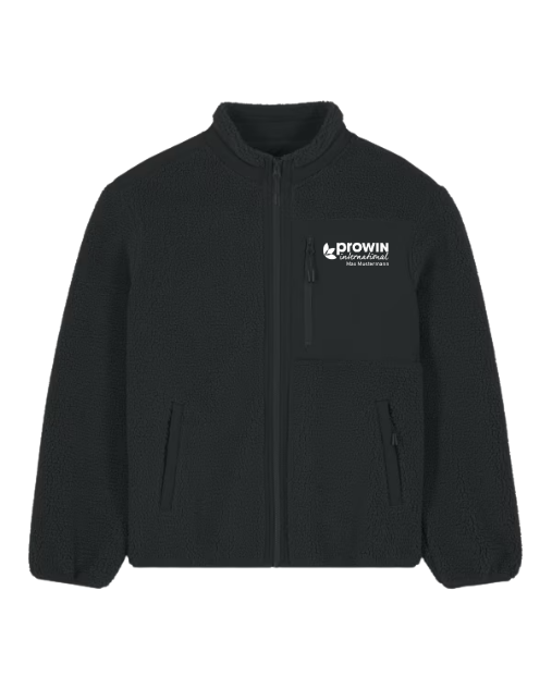 Brooker (Unisex-Sherpa-Jacke) Black