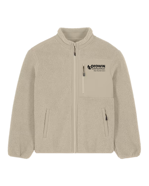 Brooker (Unisex-Sherpa-Jacke) Desert Dust