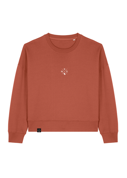 Stella Alma Lifestyle (Damen-Crewneck-Sweatshirt)  Heritage Brown