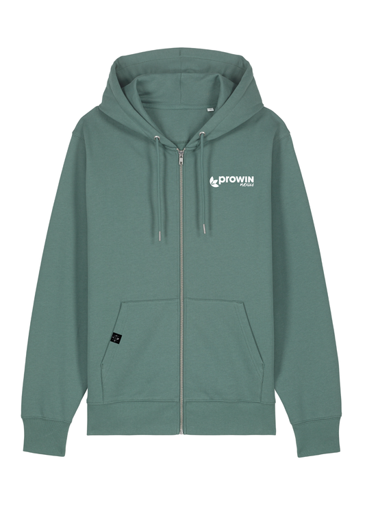 Cultivator 2.0 (Unisex Zip-Thru-Hoodie-Sweatshirt)  Green Bay