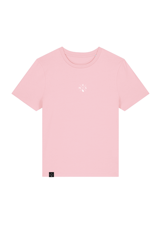 Stella Ella Lifestyle (Damen Fitted-T-Shirt)  Cotton Pink