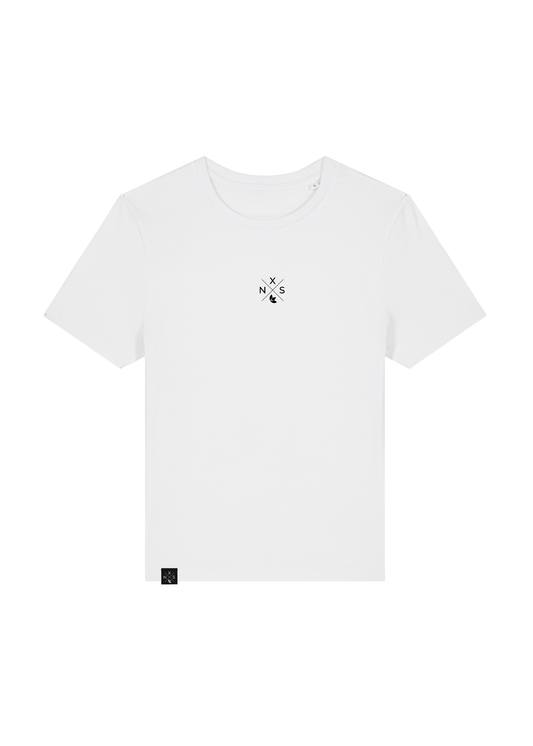 Stella Ella Lifestyle (Damen Fitted-T-Shirt)  White