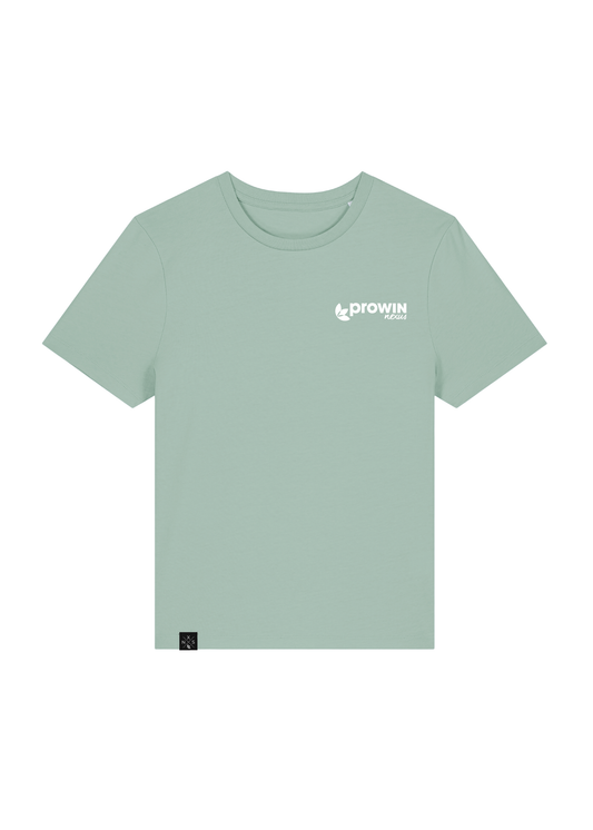 Stella Ella (Damen Fitted-T-Shirt)  Aloe
