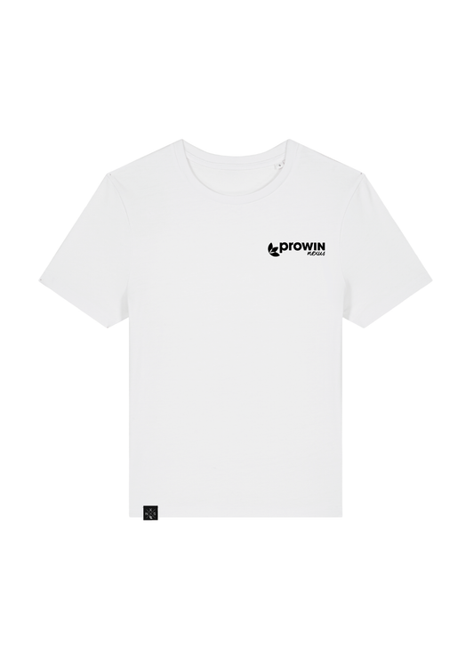Stella Ella (Damen Fitted-T-Shirt)  White