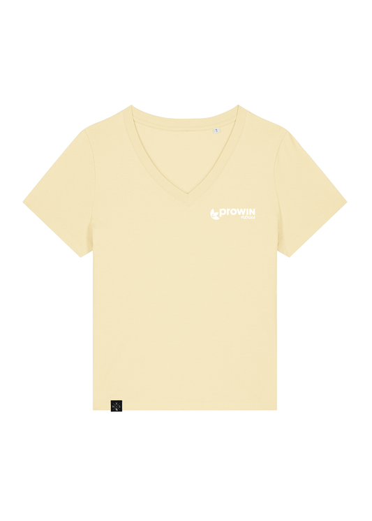 Stella Isla Lifestyle (Damen V-Neck T-Shirt) Butter