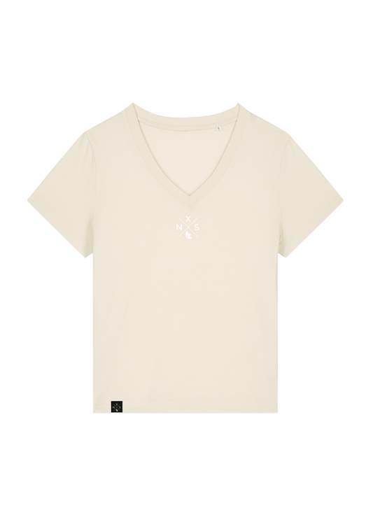 Stella Isla Lifestyle (Damen V-Neck T-Shirt) Natural Raw