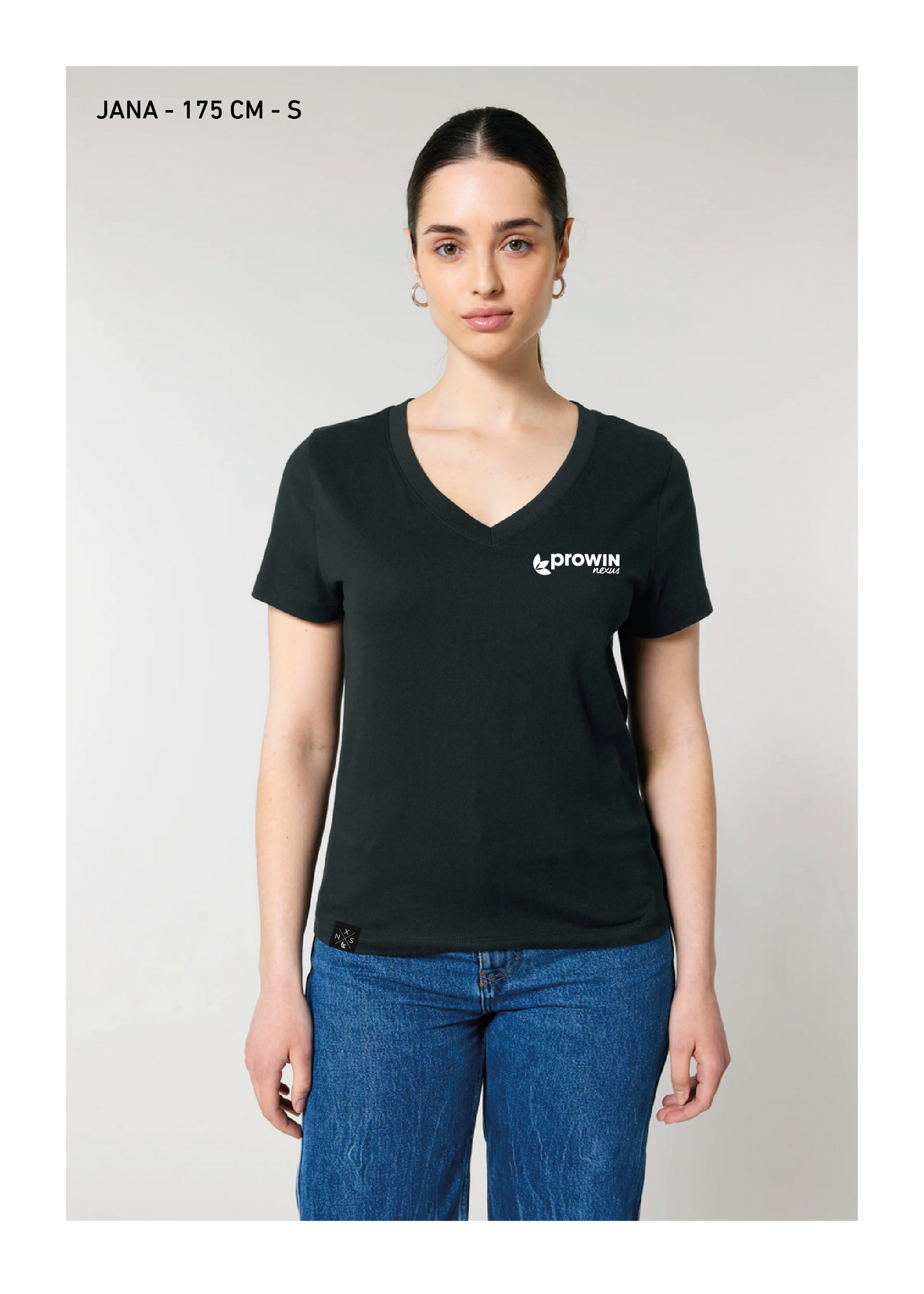 Stella Isla (Damen V-Neck T-Shirt) Black