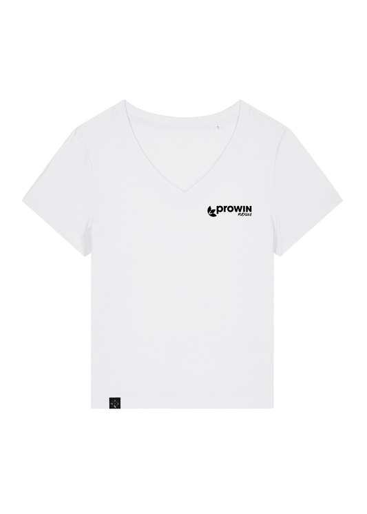 Stella Isla (Damen V-Neck T-Shirt) White