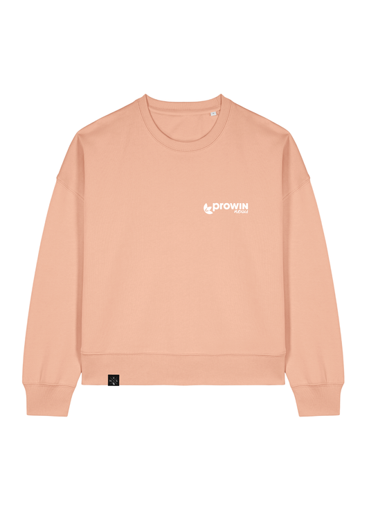 Stella Alma (Damen-Crewneck-Sweatshirt)  Fraiche Peche