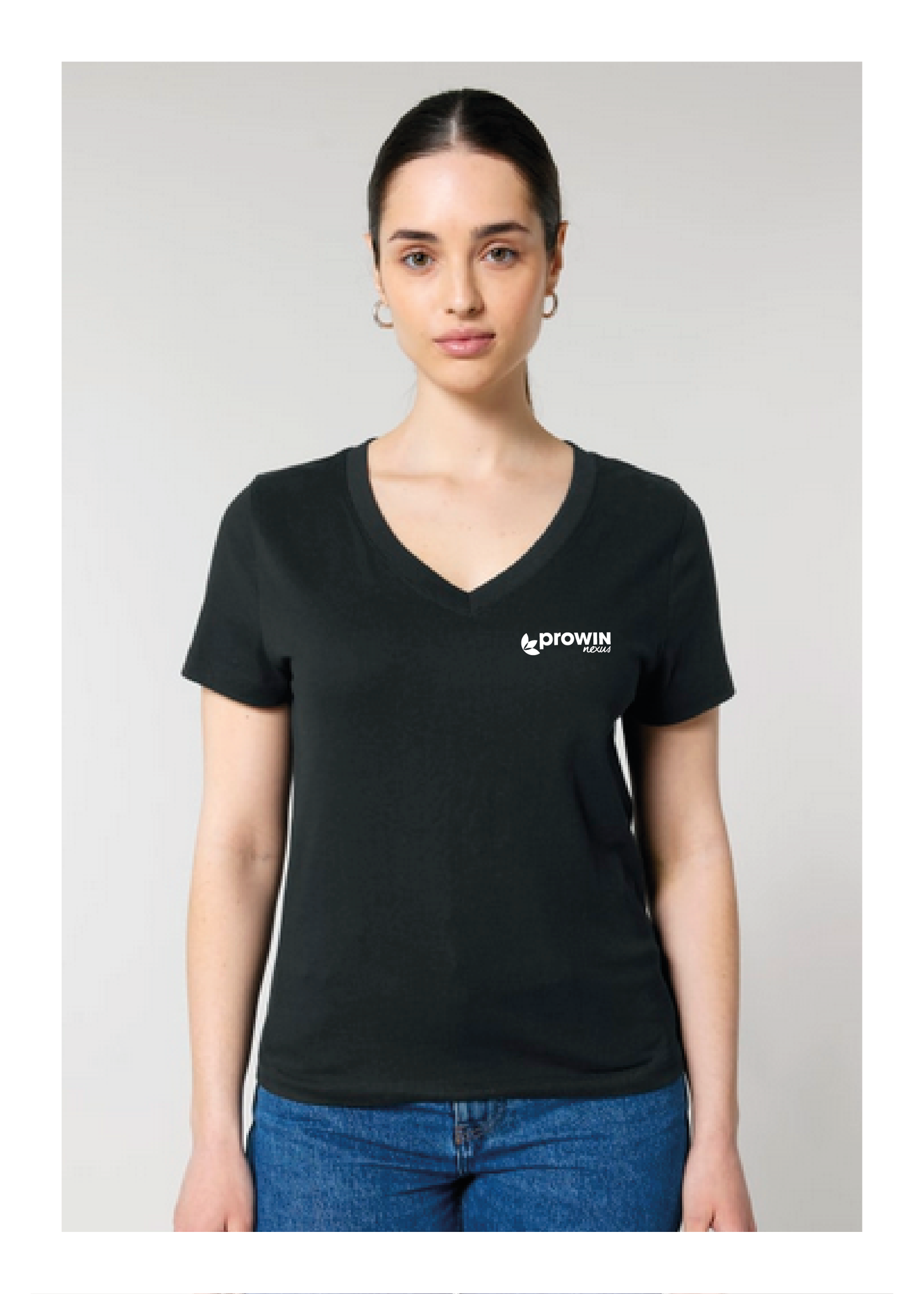 proWin nexus V-Neck Damen T-Shirt